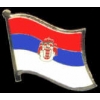 SERBIA PIN COUNTRY FLAG PIN