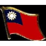 TAIWAN PIN COUNTRY FLAG PIN