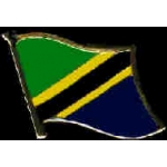 TANZANIA PIN COUNTRY FLAG PIN