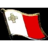 MALTA PIN COUNTRY FLAG PIN