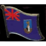 MONTSERRAT PIN COUNTRY FLAG PIN