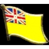 NIUE PIN COUNTRY FLAG PIN