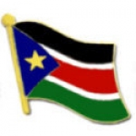 SOUTH SUDAN COUNTRY FLAG PIN 