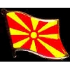 MACEDONIA PIN COUNTRY FLAG PIN