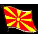 MACEDONIA PIN COUNTRY FLAG PIN