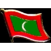 MALDIVES PIN COUNTRY FLAG PIN