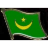 MAURITANIA PIN COUNTRY FLAG PIN