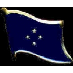 MICRONESIA PIN COUNTRY FLAG PIN