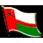 OMAN PIN COUNTRY FLAG PIN