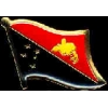 PAPUA NEW GUINEA PIN COUNTRY FLAG PIN