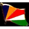 SEYCHELLES PIN COUNTRY FLAG PIN