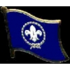 BOY SCOUTS PIN FLAG PIN