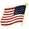 UNITED STATES FLAG PIN USA FLAG PIN FLYING TO THE LEFT US FLAG PIN