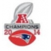 NEW ENGLAND PATRIOTS PIN 2014 AFC CHAMPION PIN