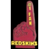 WASHINGTON REDSKINS FAN PIN