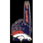 DENVER BRONCOS FAN PIN