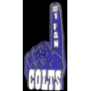 INDIANAPOLIS COLTS FAN PIN