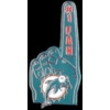 MIAMI DOLPHINS FAN PIN