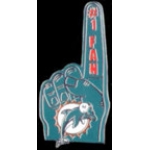MIAMI DOLPHINS FAN PIN