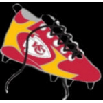 KANSAS CITY CHIEFS CLEATS PIN