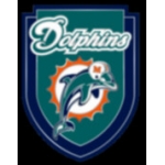 MIAMI DOLPHINS PIN CREST EXEC PIN