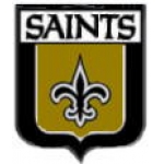 NEW ORLEANS SAINTS PIN CREST EXEC PIN