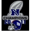 NEW YORK GIANTS 2011 NFC CHAMPION PIN