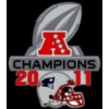 NEW ENGLAND PATRIOTS 2011 AFC CHAMPION PIN