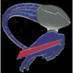 BUFFALO BILLS PIN FOOTBALL GLITTER TRAIL PIN