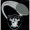 OAKLAND RAIDERS PIN FOOTBALL GLITTER TRAIL PIN