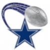 DALLAS COWBOYS PIN FOOTBALL GLITTER TRAIL PIN DALLAS COWBOYS PIN FOOTBALL GLITTER TRAIL PIN
