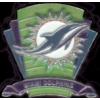 MIAMI DOLPHINS PIN FOOTBALL LOGO FIELD PIN