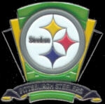 PITTSBURGH STEELERS PIN FOOTBALL LOGO FIELD PIN