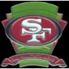 SAN FRANCISCO 49ERS PIN FOOTBALL LOGO FIELD PIN