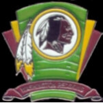 WASHINGTON REDSKINS PIN FOOTBALL LOGO FIELD PIN WASHINGTON REDSKINS PIN FOOTBALL LOGO FIELD PIN