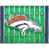 DENVER BRONCOS PIN FOOTBALL FIELD YARDAGE PIN