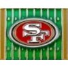 SAN FRANCISCO 49ERS PIN FOOTBALL FIELD YARDAGE PIN