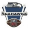 SEATTLE SEAHAWKS PIN FOOTBALL SEAHAWKS VICTORY PIN