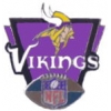 MINNESOTA VIKINGS PIN FOOTBALL VICTORY PIN