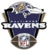 BALTIMORE RAVENS PIN FOOTBALL VICTORY PIN