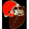CLEVELAND BROWNS KICK OFF PIN
