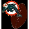 MIAMI DOLPHINS KICK OFF PIN