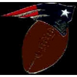 NEW ENGLAND PATRIOTS KICK OFF PIN