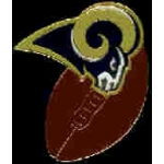 ST LOUIS RAMS KICK OFF PIN