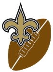 NEW ORLEANS SAINTS KICK OFF PIN