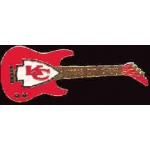 KANSAS CITY CHIEFS GUITAR PIN