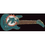 MIAMI DOLPHINS GUITAR PIN