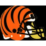 CINCINNATI BENGALS HELMET PIN