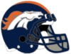 DENVER BRONCOS HELMET PIN