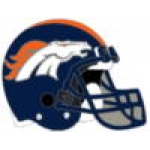 DENVER BRONCOS HELMET PIN